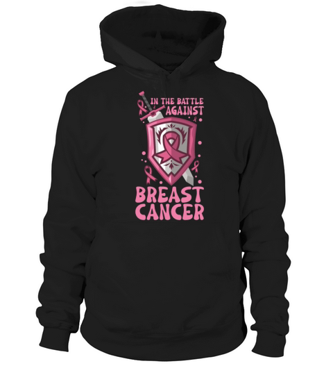 Breast cancer Awareness Support Survivors Pink Hoodie Unisex