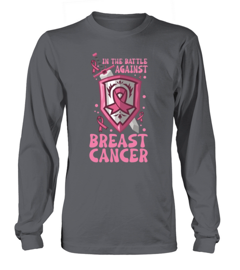 Breast cancer Awareness Support Survivors Pink Long sleeved Unisex