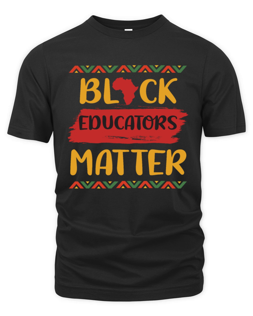 Black Educators MatterTeacher Black History Month Organic Unisex T-shirt