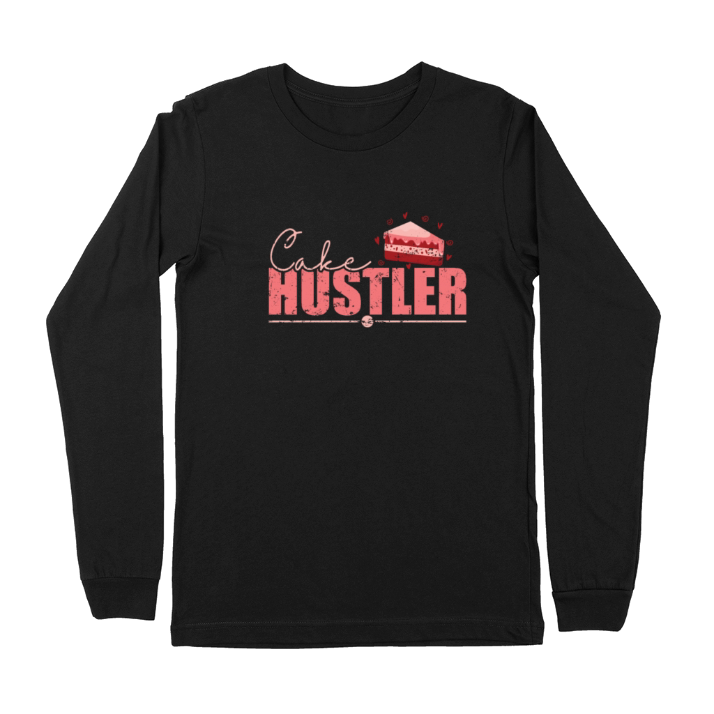 Cake Hustler Confectioner Cake Premium Long Sleeve