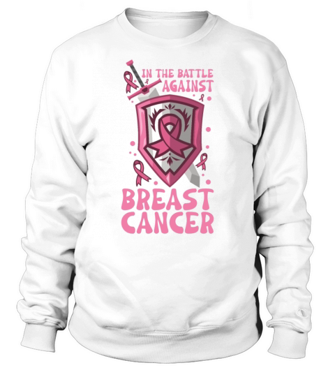 Breast cancer Awareness Support Survivors Pink Sweatshirt Unisex