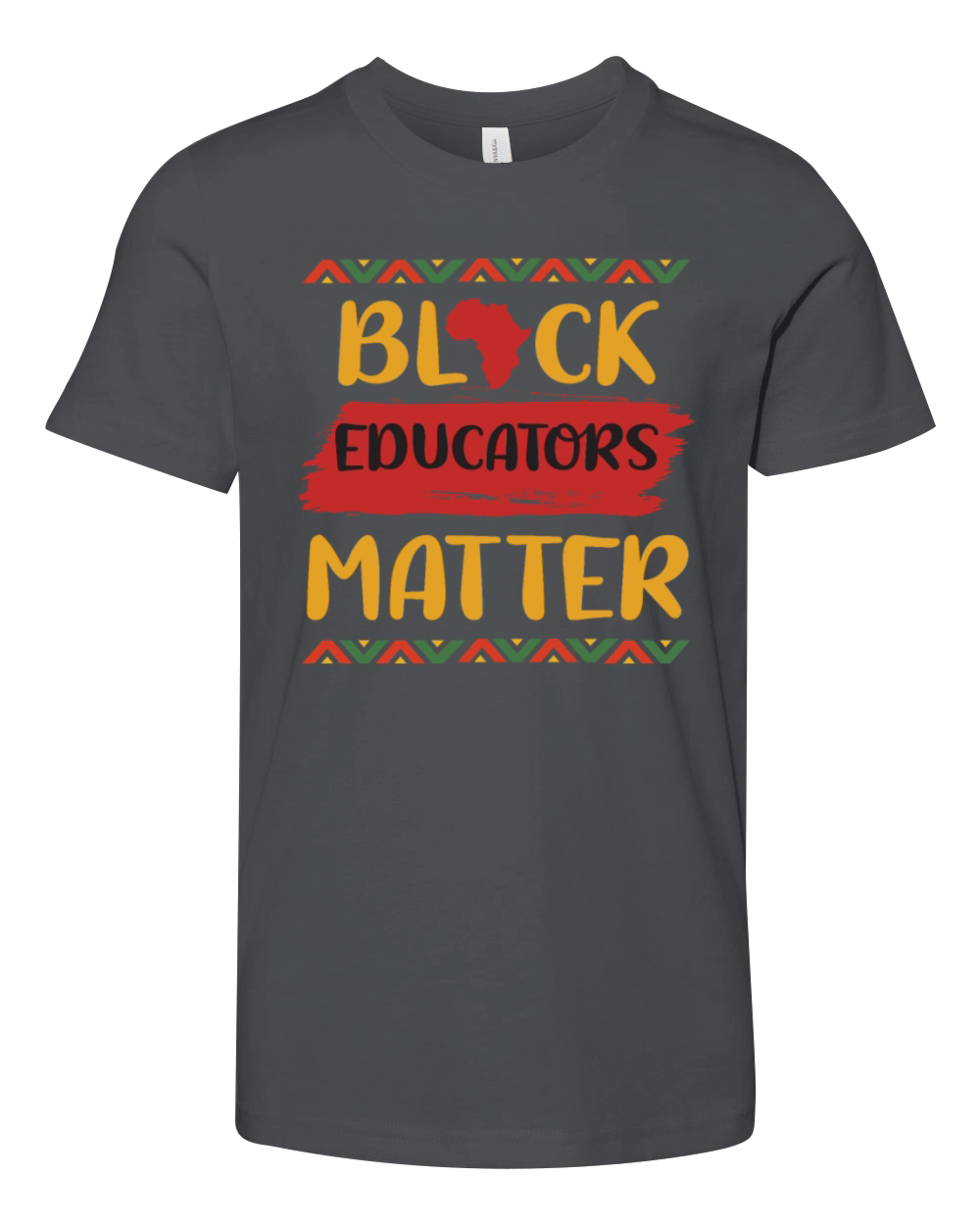 Black Educators MatterTeacher Black History Month Youth Unisex Jersey Tee