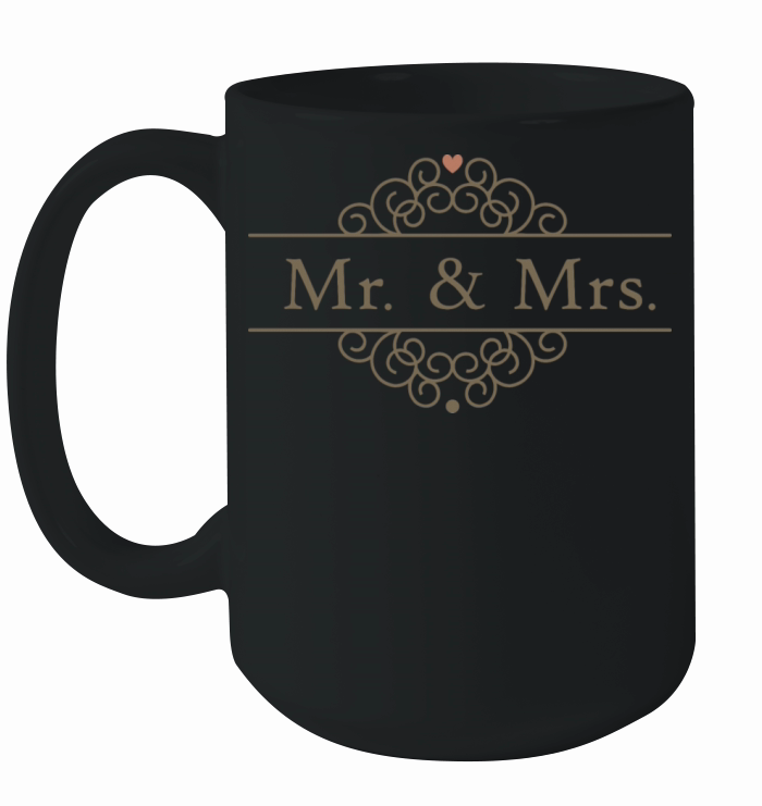 Mr and Mrs Ceramic Mug