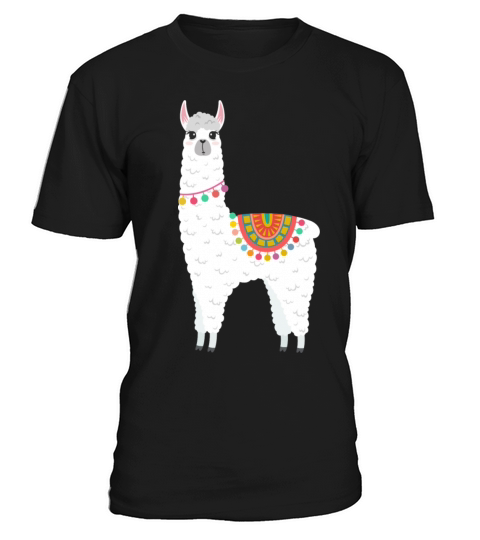 Cute Alpaca T-Shirt - Funny Animal Lover Tee T-Shirt Unisex