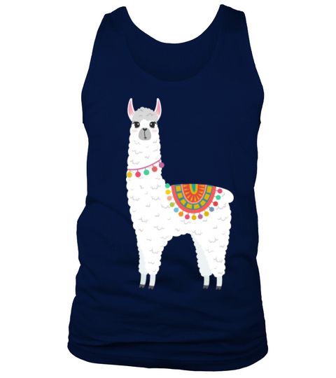 Cute Alpaca T-Shirt - Funny Animal Lover Tee Tank Top Unisex