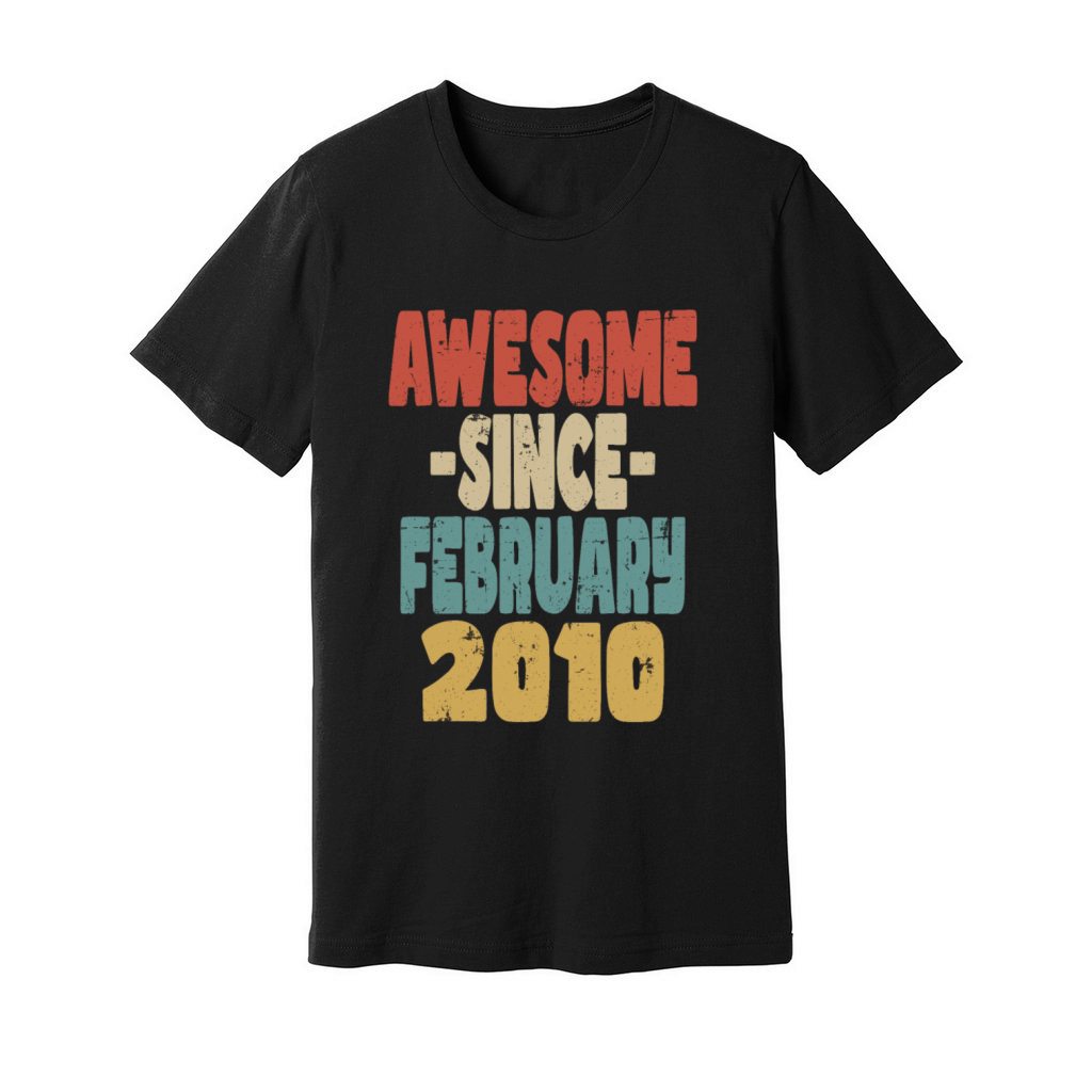 Awesome February 2010 Unisex Jersey Tee