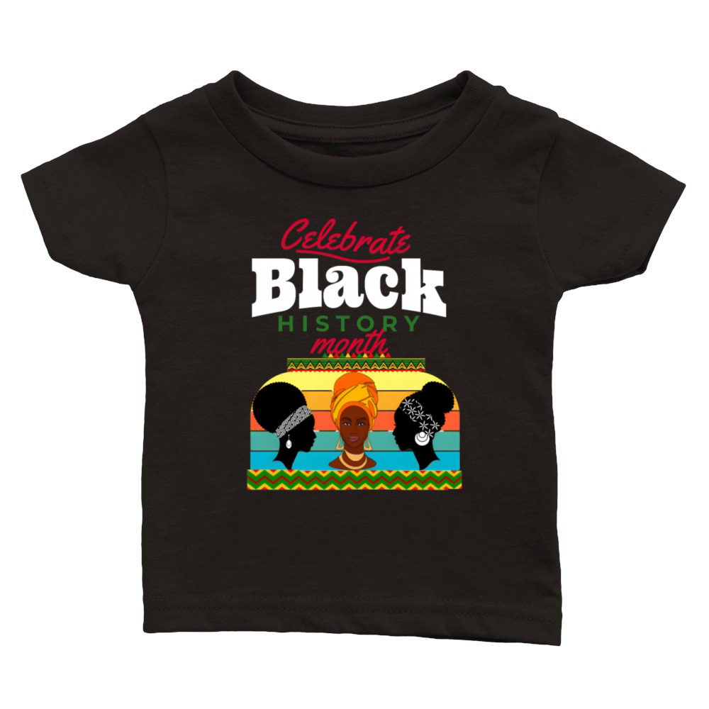 Unity in Diversity Commemorative Black History Classic Baby Crewneck T-shirt