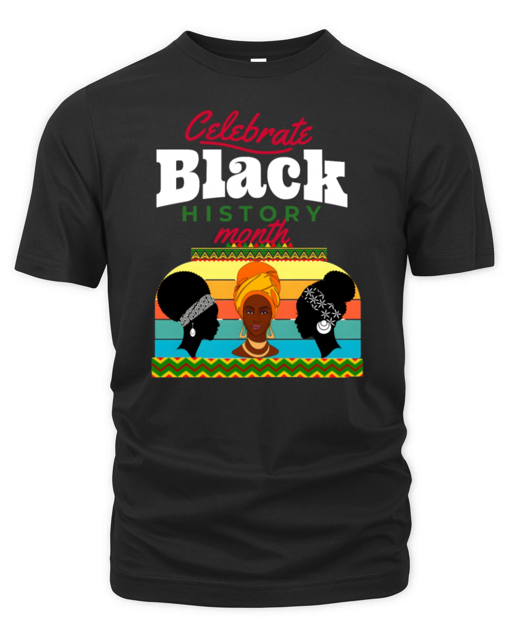 Unity in Diversity Commemorative Black History Organic Unisex T-shirt