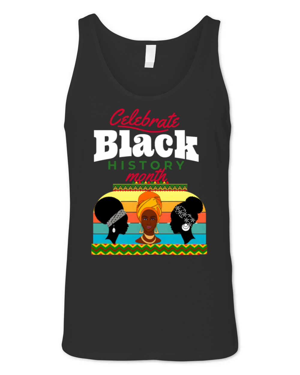 Unity in Diversity Commemorative Black History Unisex Jersey Tank