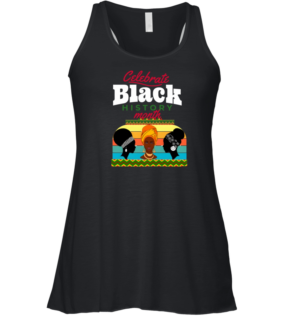 Unity in Diversity Commemorative Black History Women's Flowy Tank Top