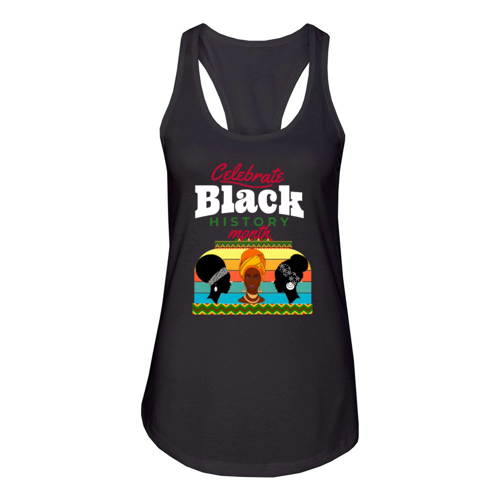 Unity in Diversity Commemorative Black History Women's Racerback Tank