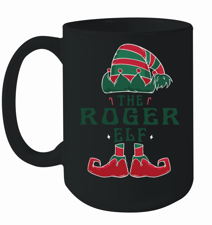 The Roger Elf Pajama for Funny Christmas Holiday Ceramic Mug