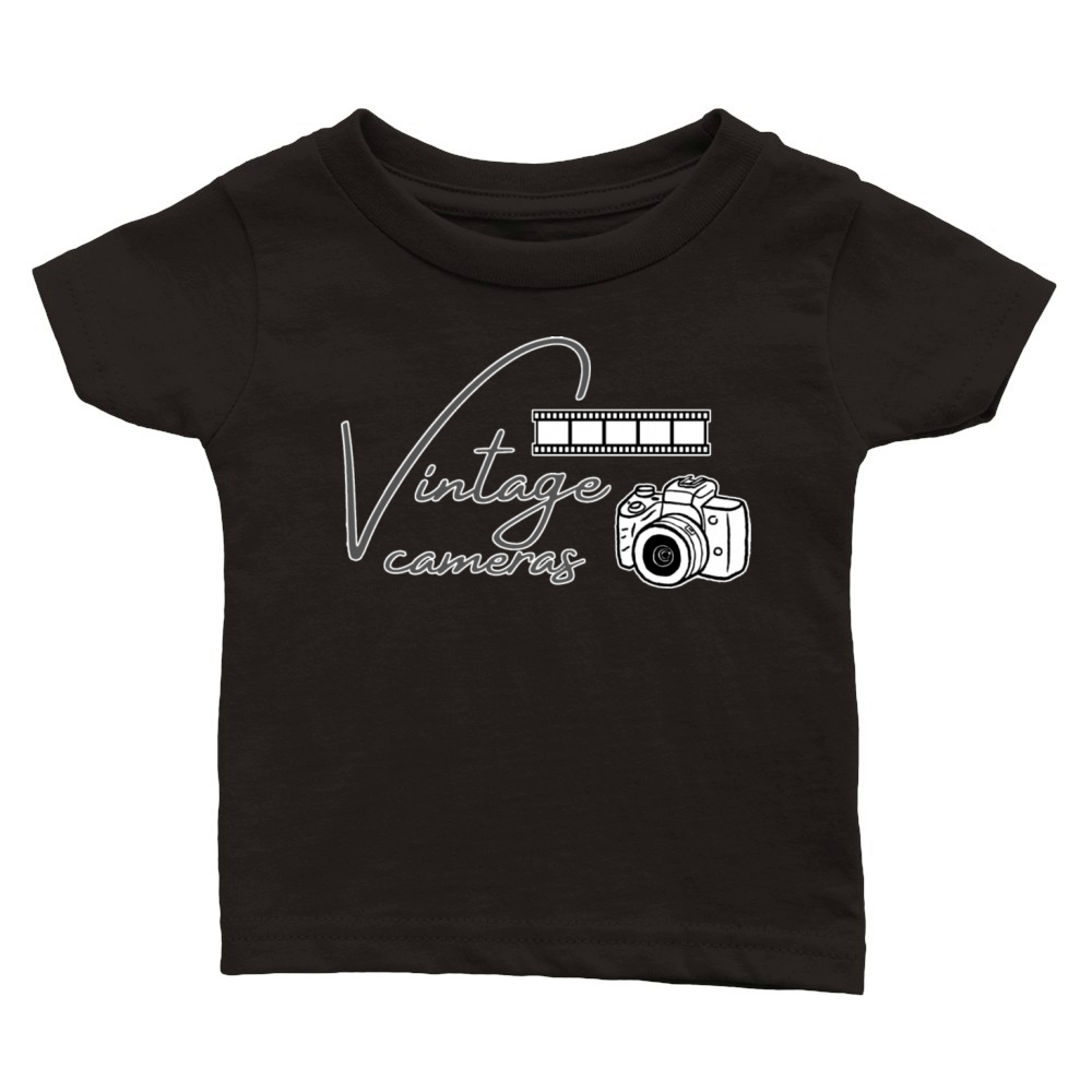 Vintage Camera T-Shirt Classic Baby Crewneck T-shirt
