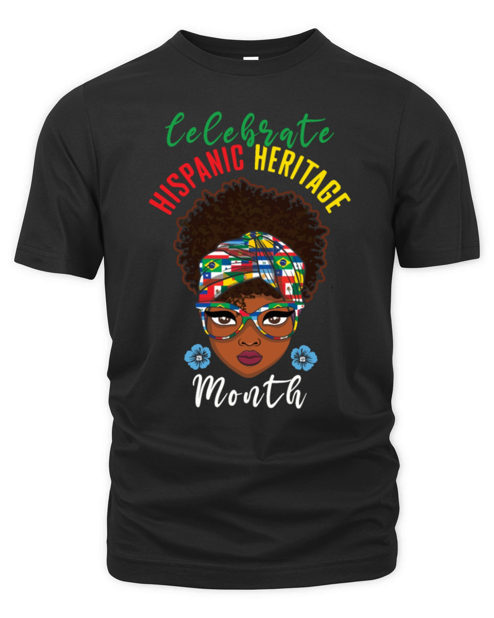 Celebrate Hispanic National Hispanic Heritage Organic Unisex T-shirt