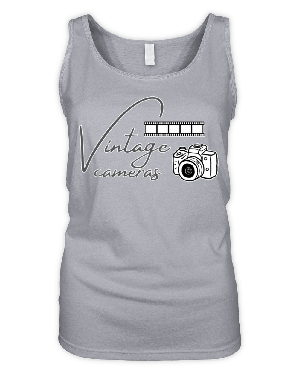 Vintage Camera T-Shirt Organic Women's Tank Top