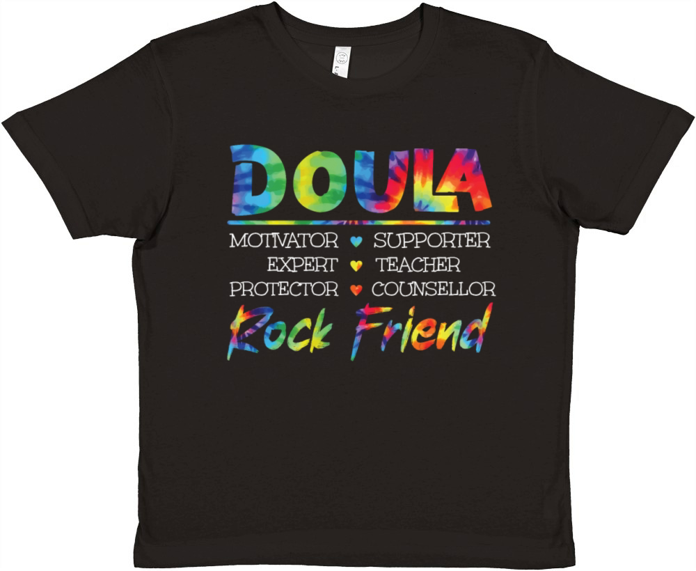 Doula Birth Worker Doula Motivator Premium Kids Crewneck T-shirt