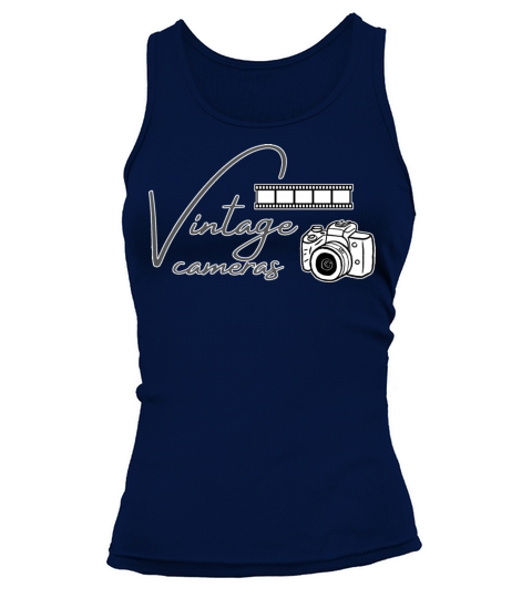Vintage Camera T-Shirt Tank top Woman