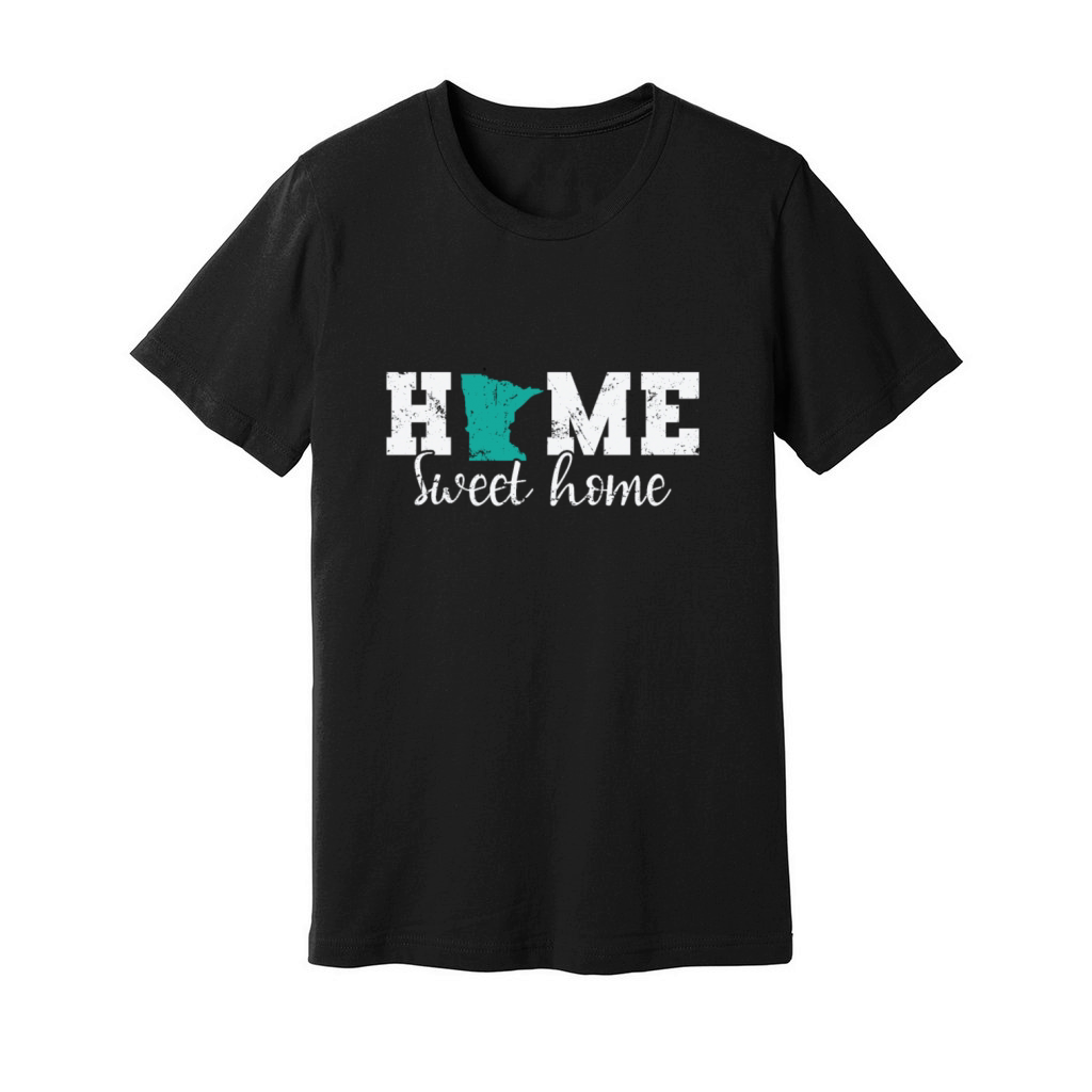Minnesota Home sweet Home USA America Unisex Jersey Tee