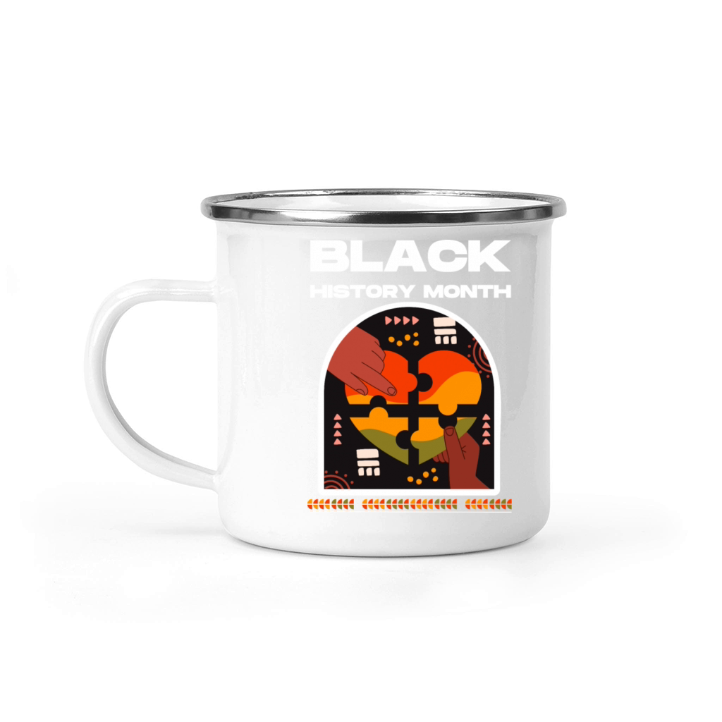 Triumph of Unity Black History Month Commemorative Camping Mug