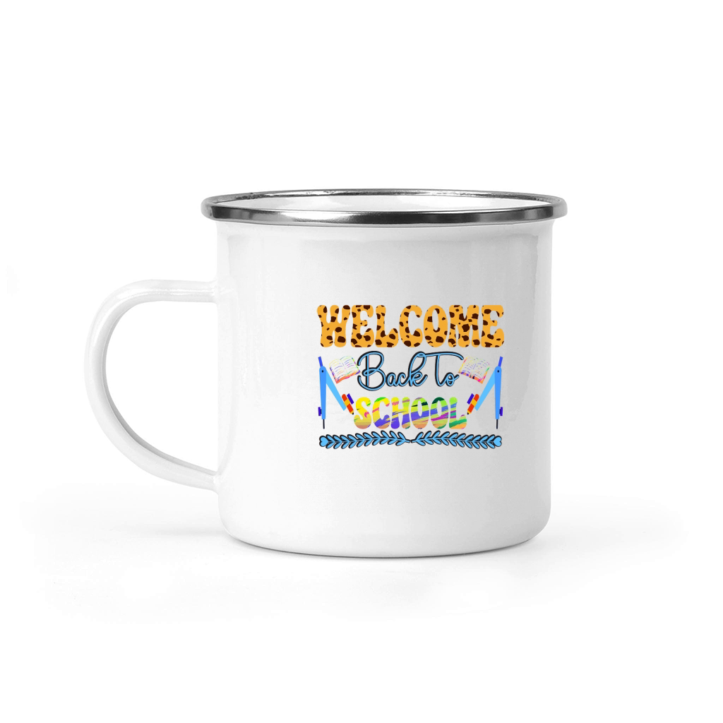 Welcome Back to School Camping Mug
