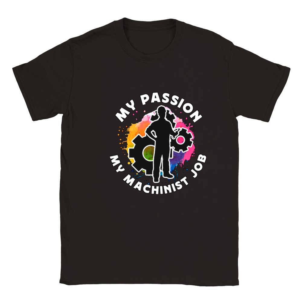 Machinist My Passion My Machinist Job CNC Operator Classic Kids Crewneck T-shirt