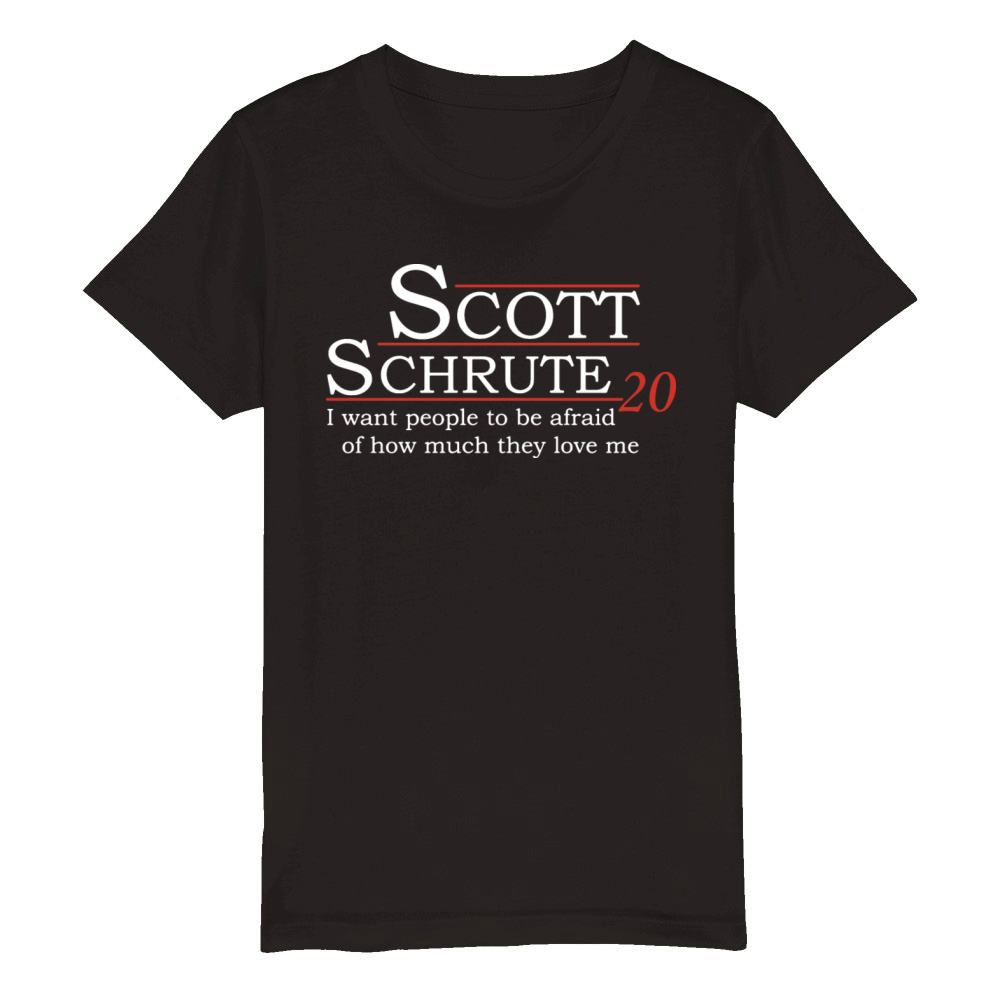 Scott Schrute 2020 Organic Kids Crewneck T-shirt