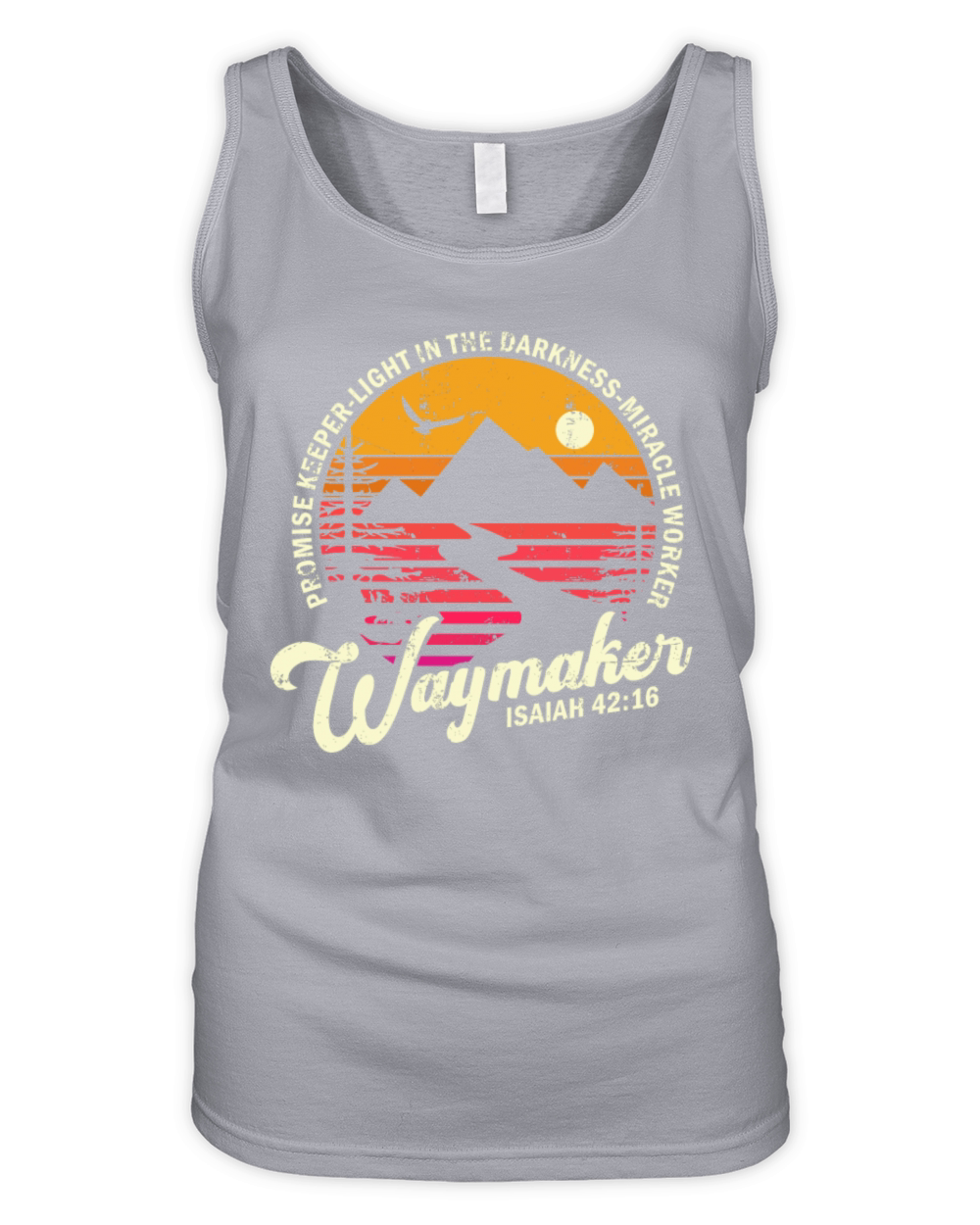 Waymaker Promise Keeper Miracle Worker Organic Women's Tank Top