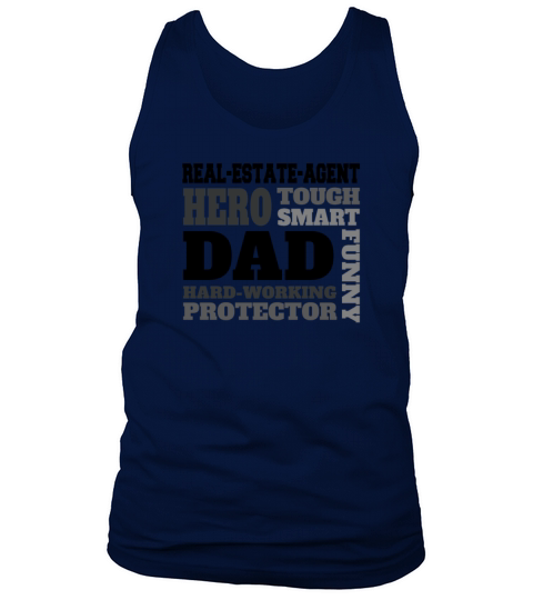 Daddy job funny Quote Dad real-estate-agent Tank Top Unisex