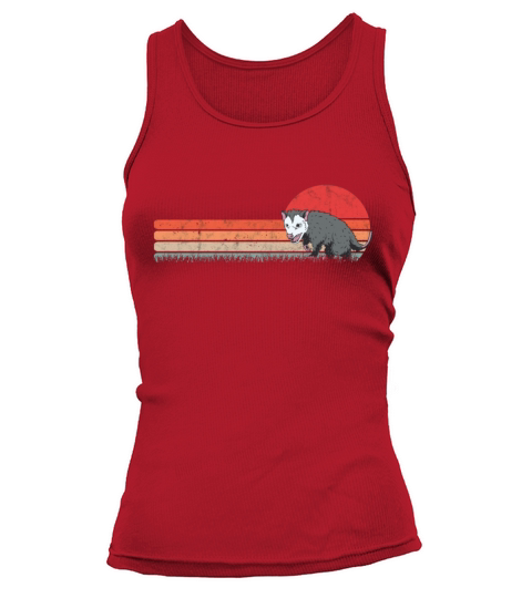 Opossum Retro Possum Vintage Tank top Woman