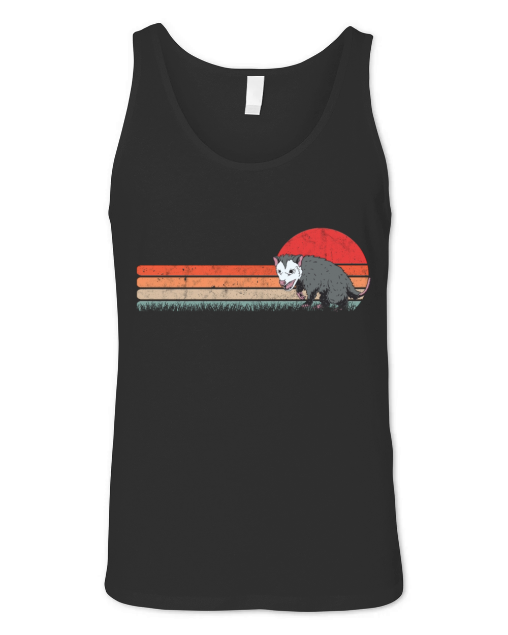 Opossum Retro Possum Vintage Unisex Jersey Tank