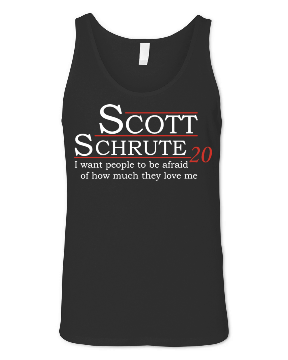 Scott Schrute 2020 Unisex Jersey Tank