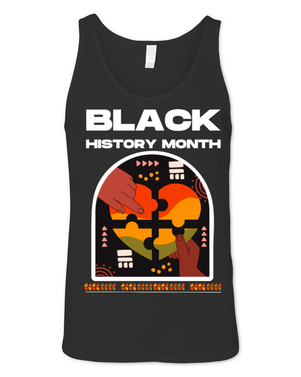Triumph of Unity Black History Month Commemorative Unisex Jersey Tank