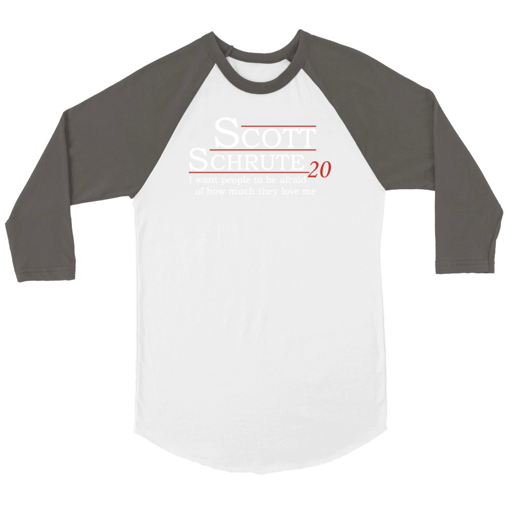 Scott Schrute 2020 Unisex ¾ sleeve Raglan T-shirt