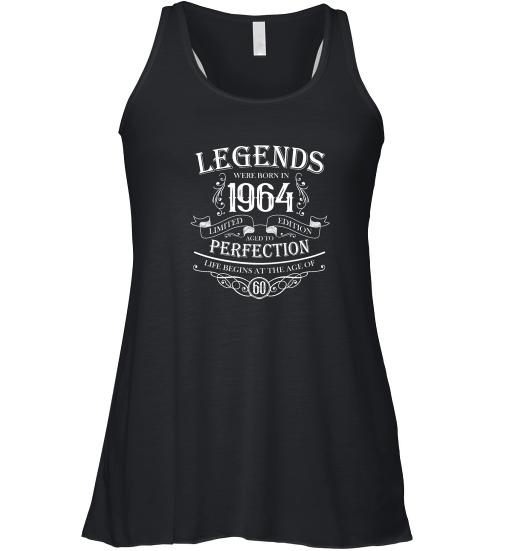 Legends were born in 1964 60th birthday Women's Flowy Tank Top