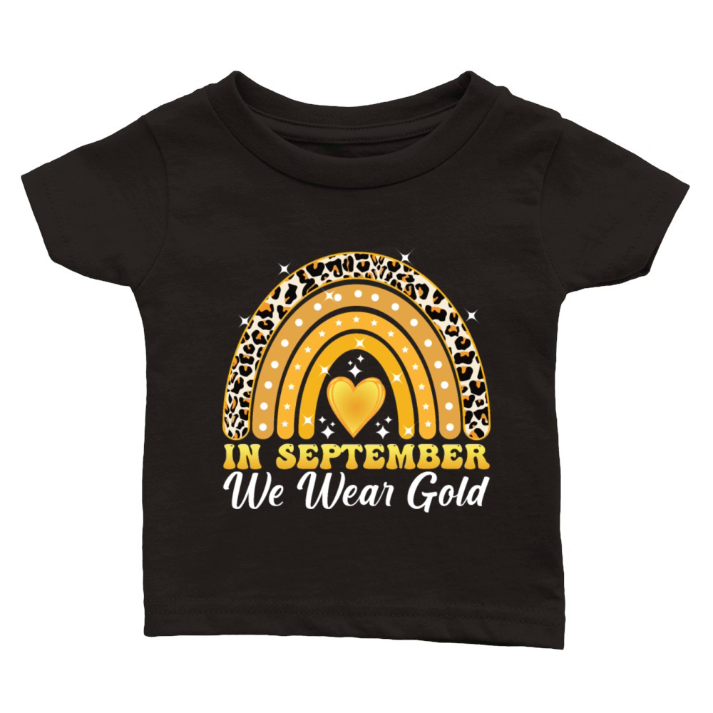 In September We Wear Gold Classic Baby Crewneck T-shirt