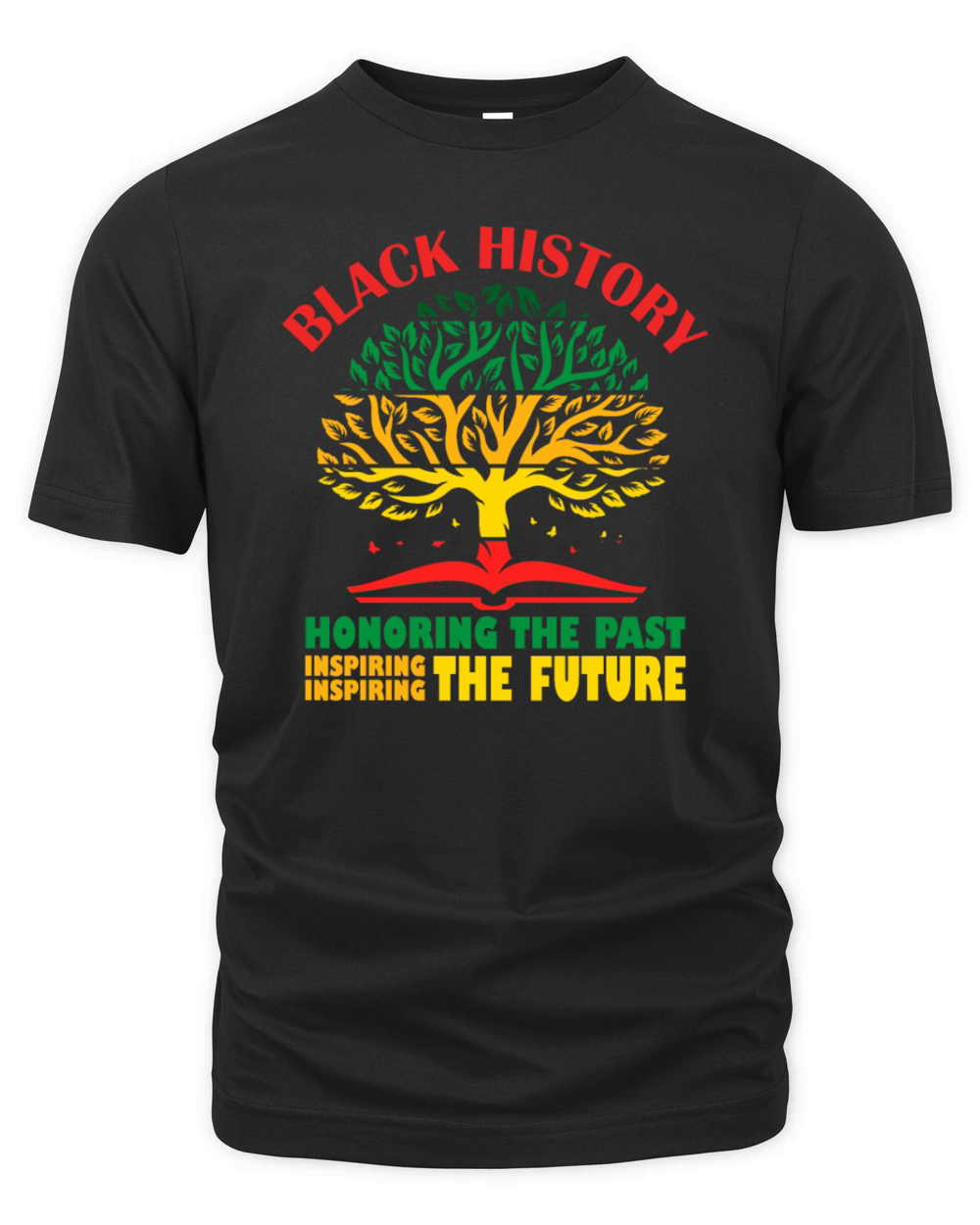 Honoring Past Inspiring The Future Black History Organic Unisex T-shirt