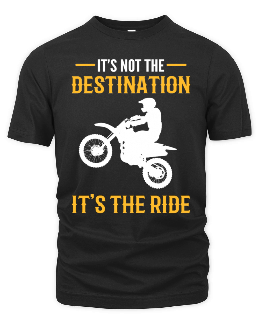 Its Not The Destination Its The Ride Organic Unisex T-shirt
