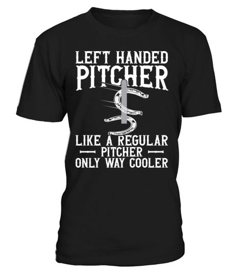 Left Hander Pitcher Horseshoe Pitching T-Shirt Unisex