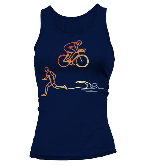 Vintage Triathlet Tank top Woman