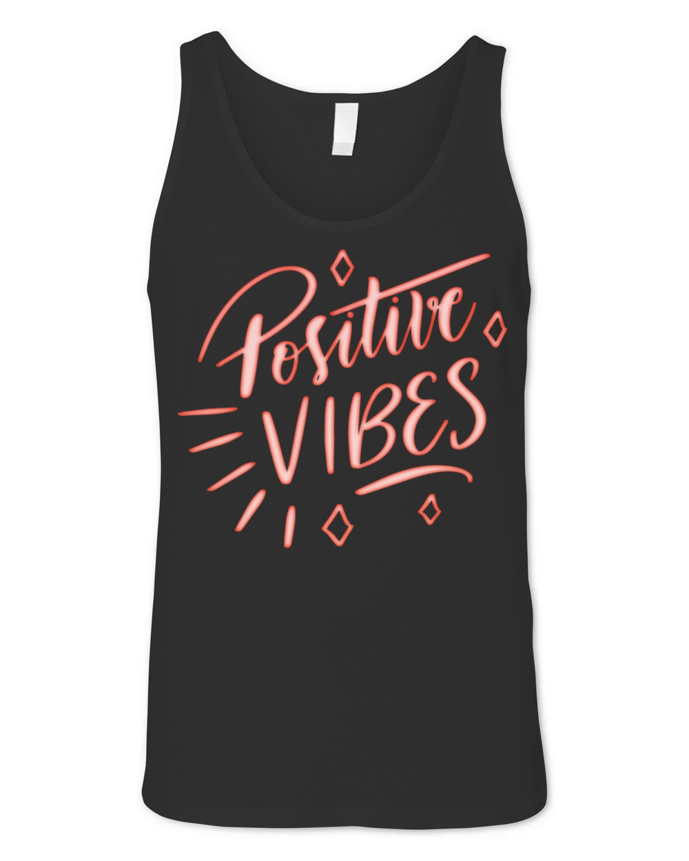positive vibes Unisex Jersey Tank