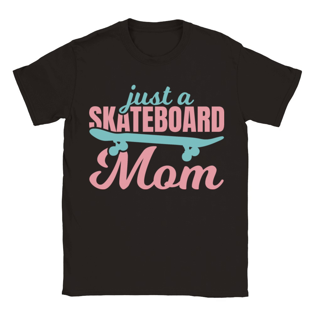 Skateboard Mother Classic Kids Crewneck T-shirt