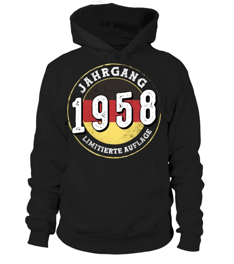 Limitierte Auflage Jahrgangs 1958 Vintage 1958 66 Hoodie Unisex