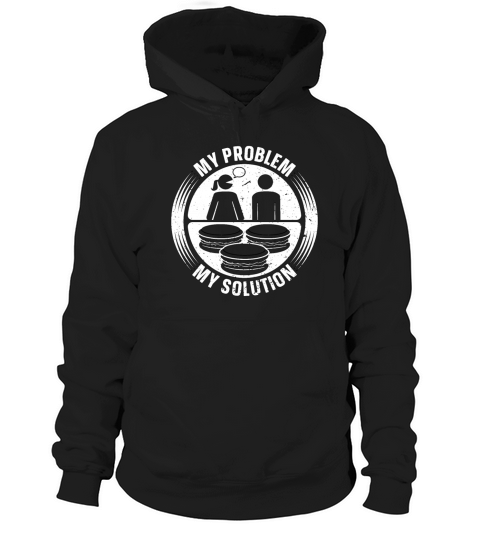 Macaron Lover My Problem My Solution Pictogram Dad Hoodie Unisex