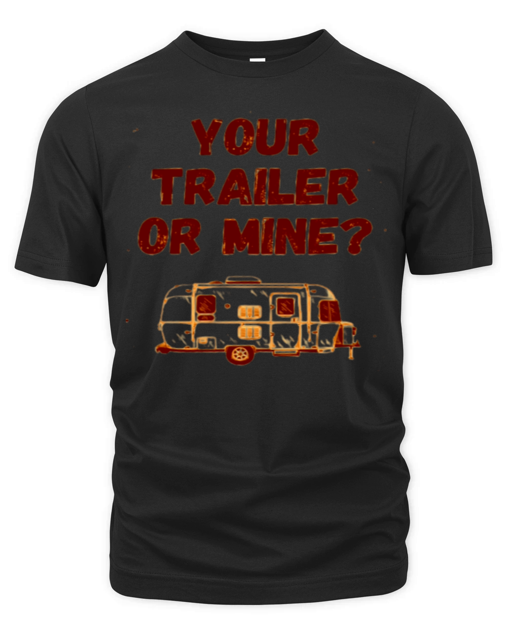 Your Trailer or Mine Organic Unisex T-shirt