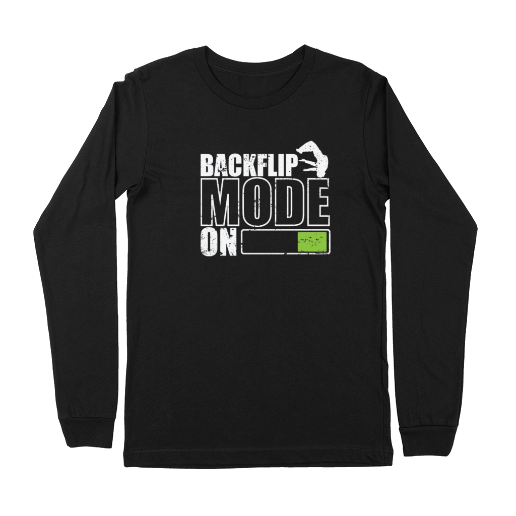 Backflip Mode On Parkour Sport Training Premium Long Sleeve