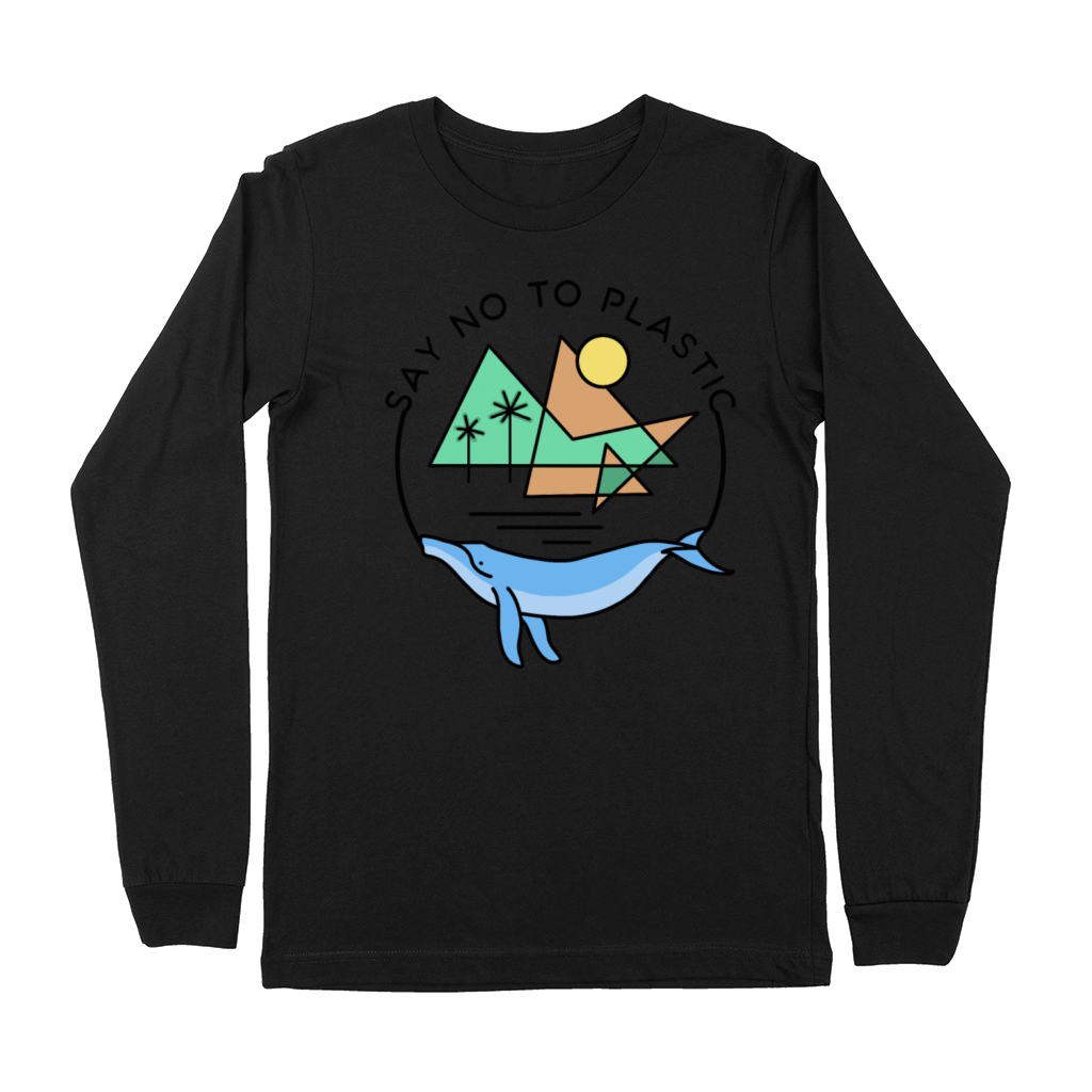 SAY NO TO PLASTIC OCEAN Premium Long Sleeve