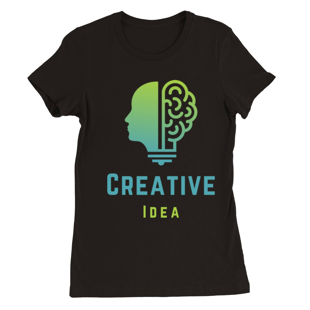 Creative idea Premium Womens Crewneck T-shirt