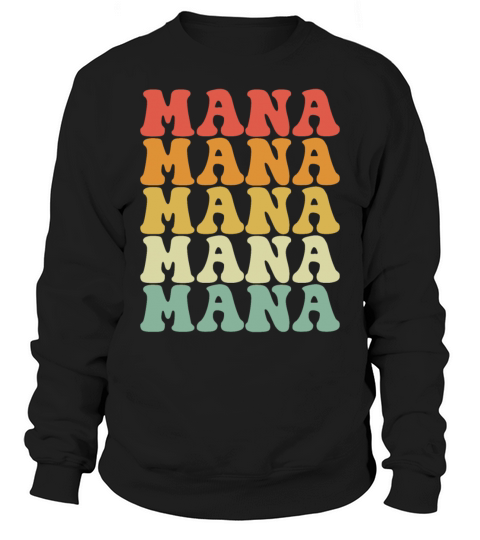 Mana Vintage Retro Manamanarock shirtsvintage rock Sweatshirt Unisex