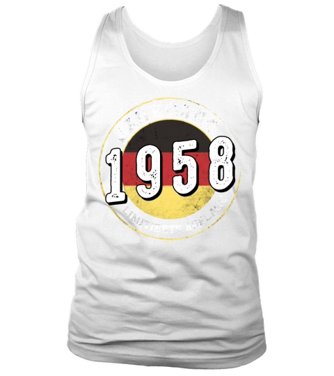 Limitierte Auflage Jahrgangs 1958 Vintage 1958 66 Tank Top Unisex
