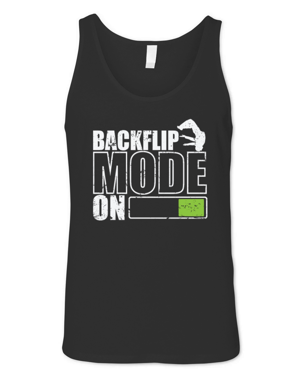 Backflip Mode On Parkour Sport Training Unisex Jersey Tank